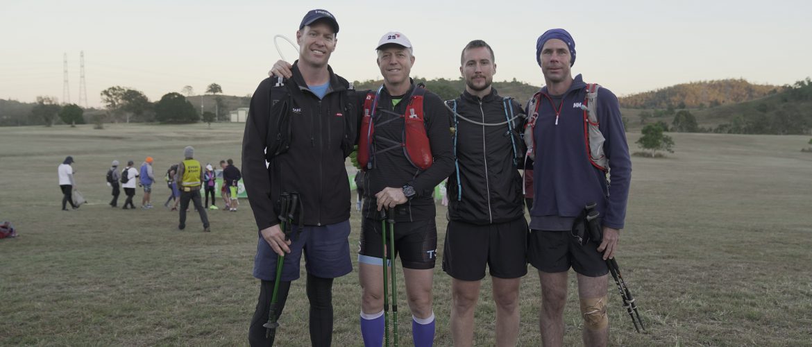 Double Or Nothing made Oxfam Trailwalker Brisbane history after completing the 100km and 55km events